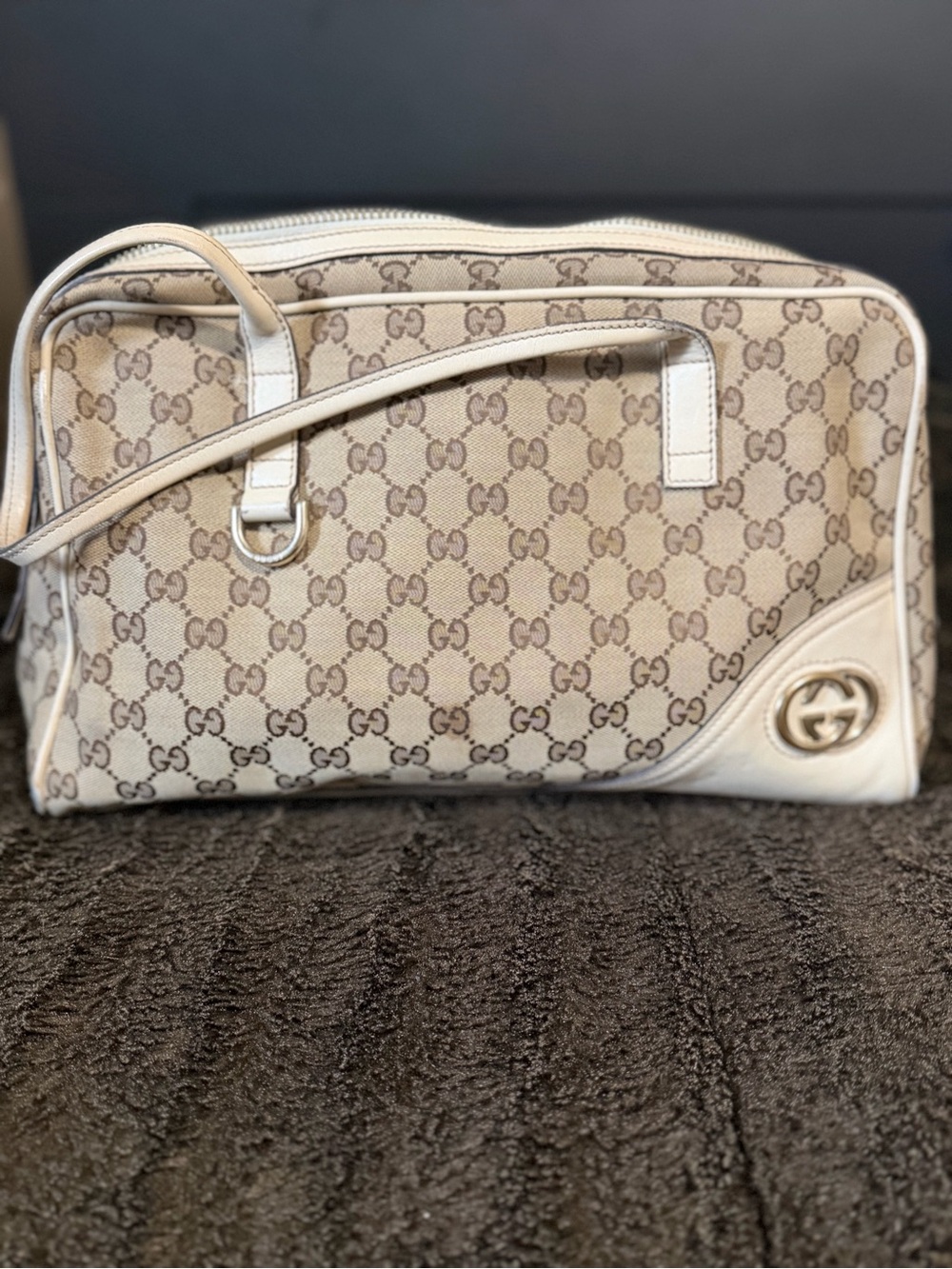 Gucci Britt Collection Boston Bag- vintage AUTHENTIC